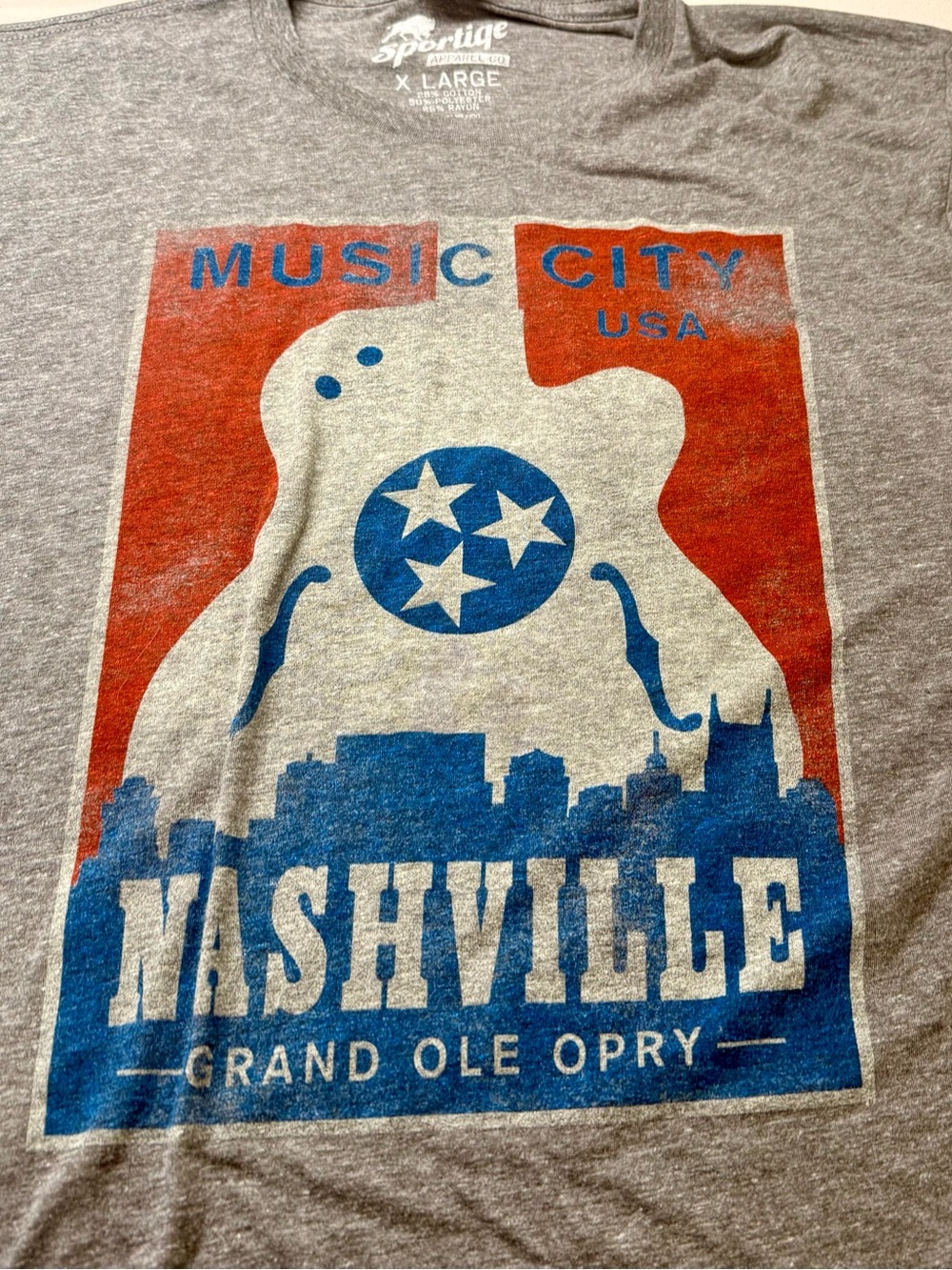 Music City Nashville / Grand Ole Opry Graphic Tee - Sportiqe Apparel Company